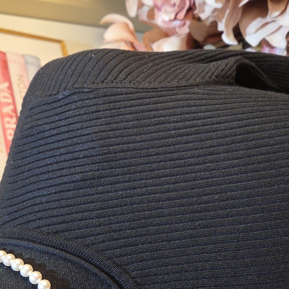 Nwt 1X Only Carmakoma Chic Black Long Sleeve Midi Dress Streach - Picture 14 of 14